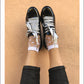 Grey silk shoelaces - The Shoelace Brand