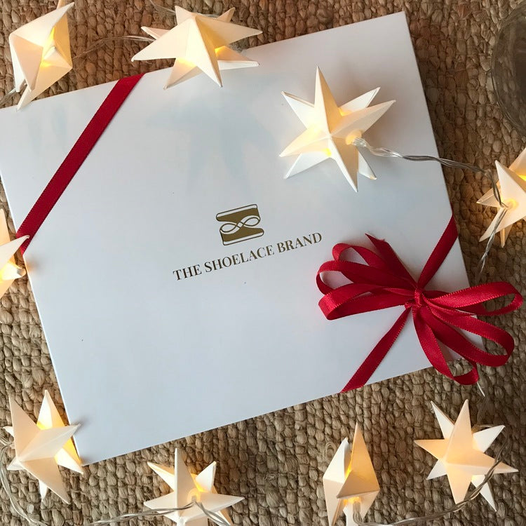 Make your own gift box 2 shoelaces + shoe eraser The Shoelace Brand