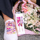 Rose scarf shoelaces with flowers - The Shoelace Brand