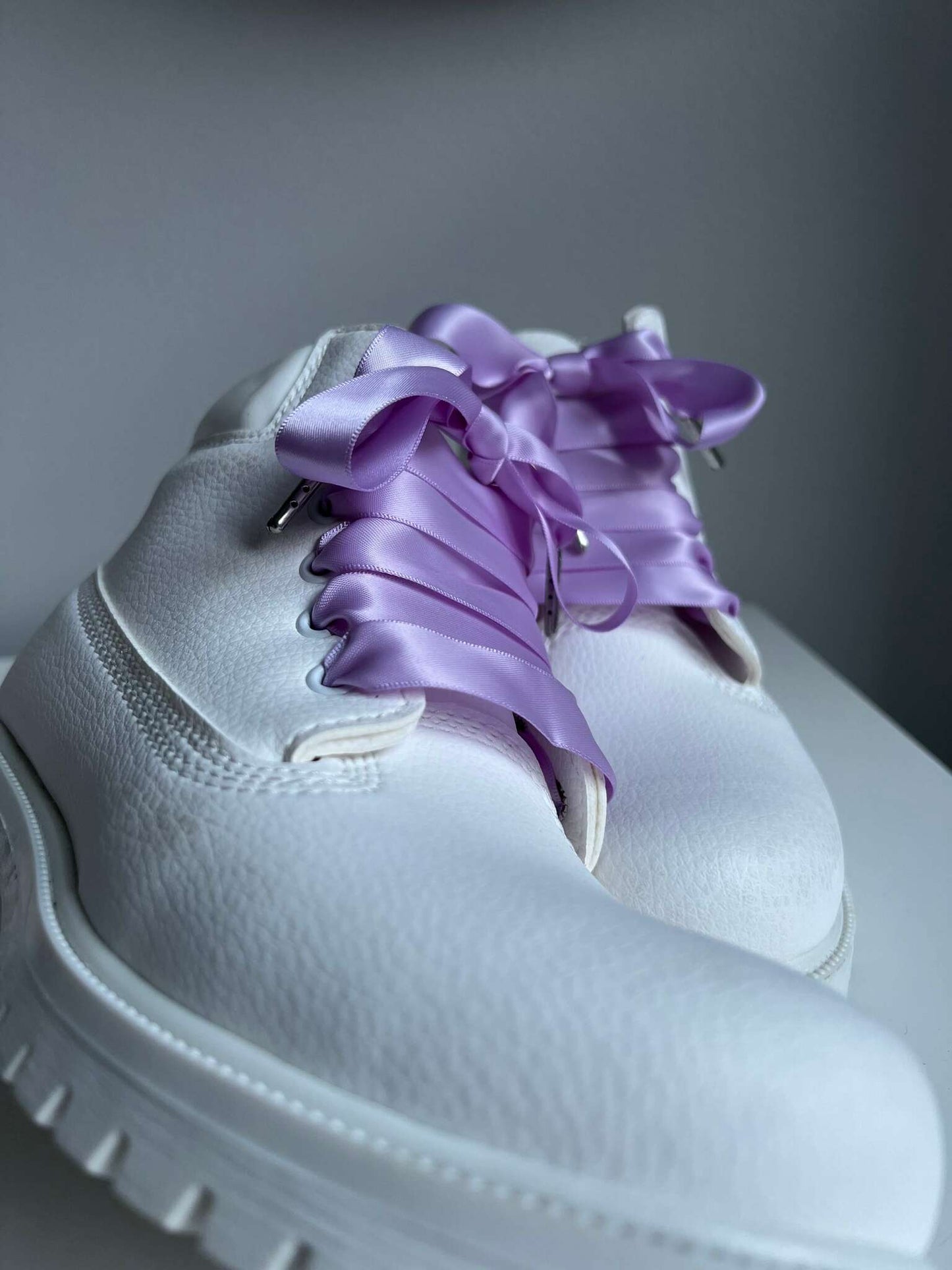 Purple Orchid Silk Shoelaces - The Shoelace Brand