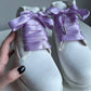 Purple Orchid Silk Shoelaces - The Shoelace Brand