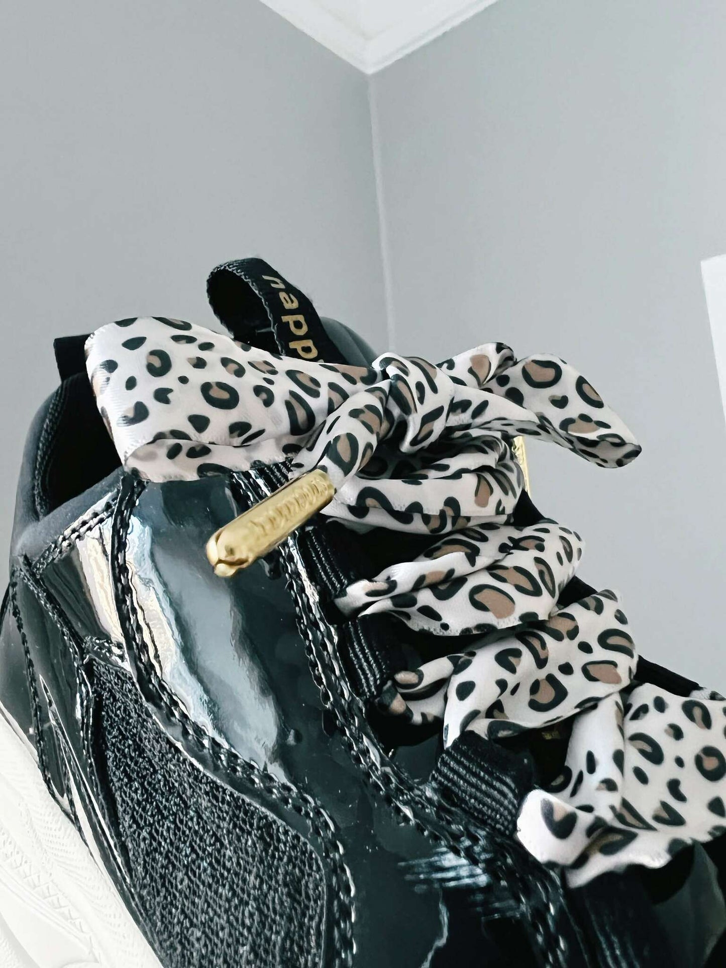 Silk Classic Leopard Shoelaces - The Shoelace Brand