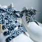 Patterned shoelaces zebra - The Shoelace Brand
