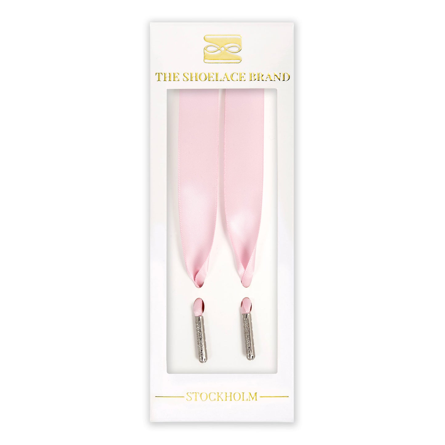 Soft Pink Silk Shoelaces